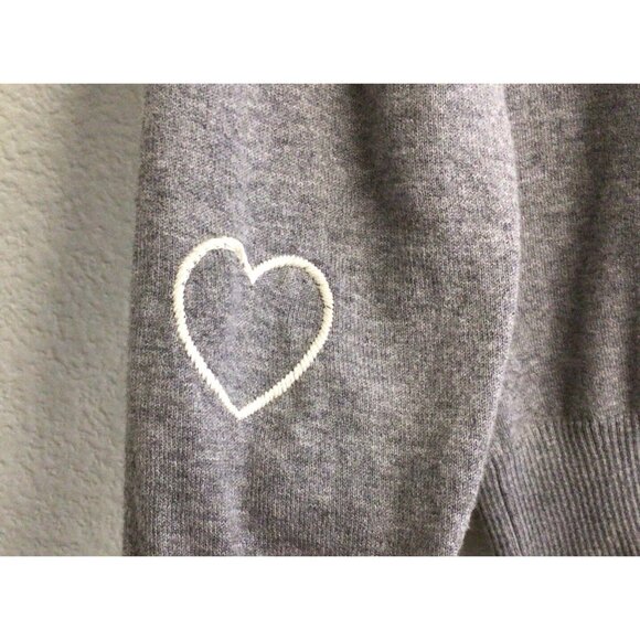 Chaser Champagne Dreams Sweater Gray Women’s Size Small Cashmere Blend - Picture 6 of 10